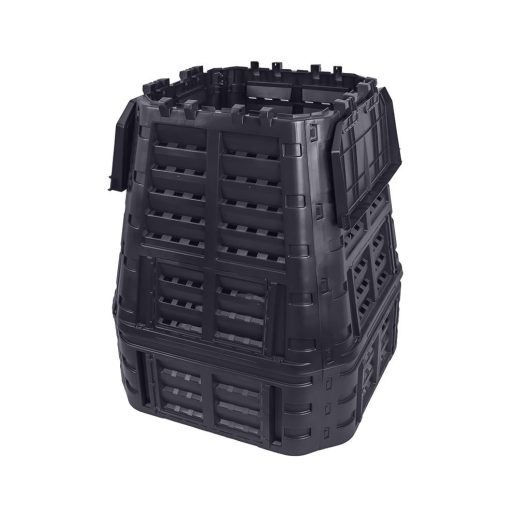 Kerti komposztáló - 740 literes - fekete műanyag