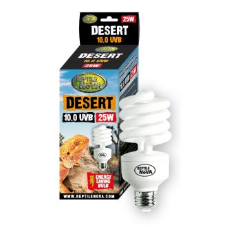   Reptile Nova Desert UVB 10.0 energiatakarékos terrárium izzó - 25W E27