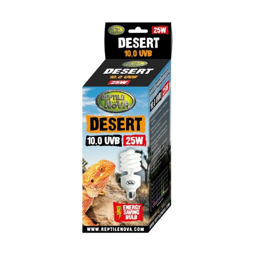Reptile Nova Desert UVB 10.0 energiatakarékos terrárium izzó - 25W E27