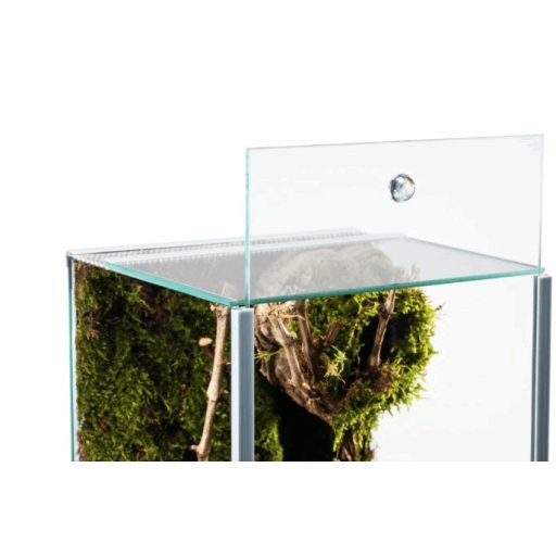 Diversa ejtőajtós álló terrárium - 25x25x30cm - pókok és rovarok számára