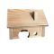 Akces Zoo - rágcsáló faház - 16x13x13cm