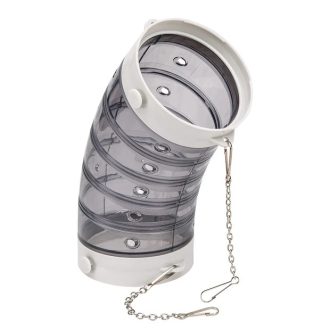 Ferplast - műanyag cső görényeknek - könyök