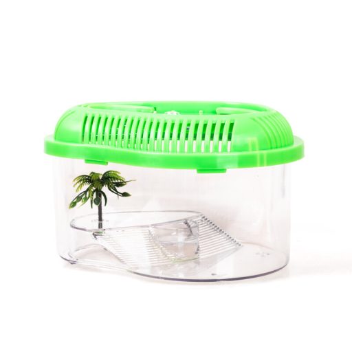 Happet műanyag tartály teknősnek - 35x25x15,5cm - szállítódoboz