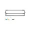 Akváriumi LED világítás vízálló 76cm - 25W