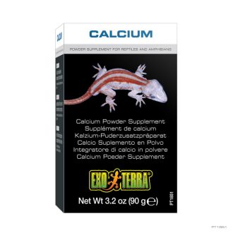 Exo Terra Calcium + D3 vitaminpor hüllőknek - 90g