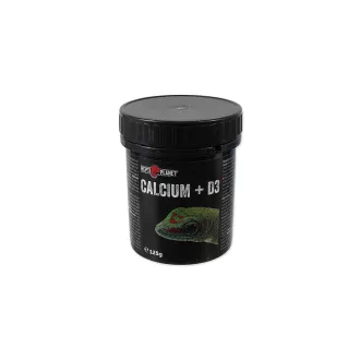   Repti Planet Calcium + D3 táplálék kiegészítő hüllőknek - 125g