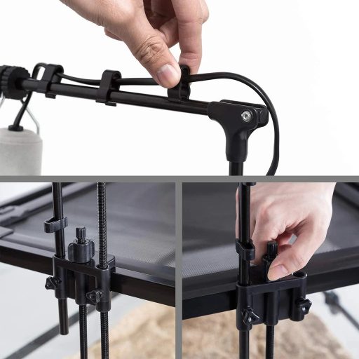 Repti-Zoo terrárium lámpatartó állvány - dupla