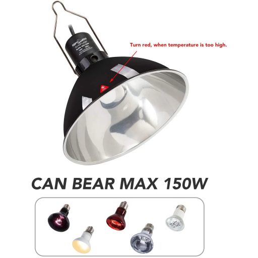 Repti-Zoo terrárium lámpabúra - 21x15cm E27 - max. 150W