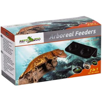   Repti-Zoo tapadókorongos etetőtálka lomblakó hüllőknek - dupla