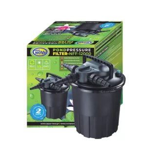 Aqua Nova NFF-12000 kerti tó nyomásszűrő + UVC 24W