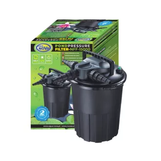 Aqua Nova NFF-15000 kerti tó nyomásszűrő + UVC 36W