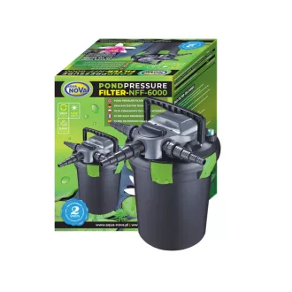 Aqua Nova NFF-6000 kerti tó nyomásszűrő + UVC 11W