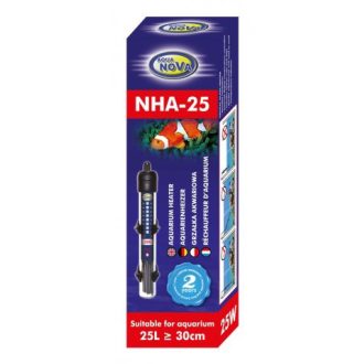 HapPet édesvízi és tengeri akváriumi automata fűtő 25W