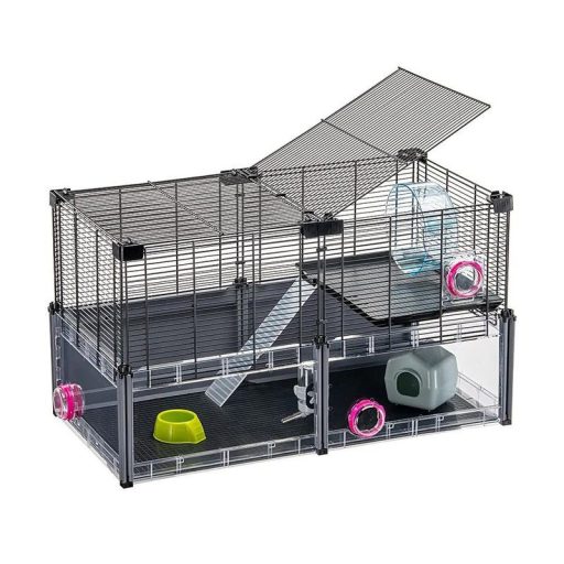 Ferplast Multipla Hamster - Hörcsög - egér ketrec és terrárium - 72x37x42cm