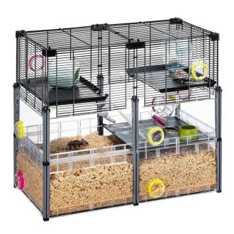  Ferplast Multipla Hamster Crystal - Hörcsög - egér ketrec és terrárium - 72x37x62cm
