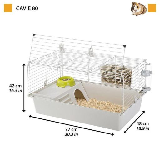 Ferplast Cavie 80 - Tengerimalac ketrec - 77x48x42cm