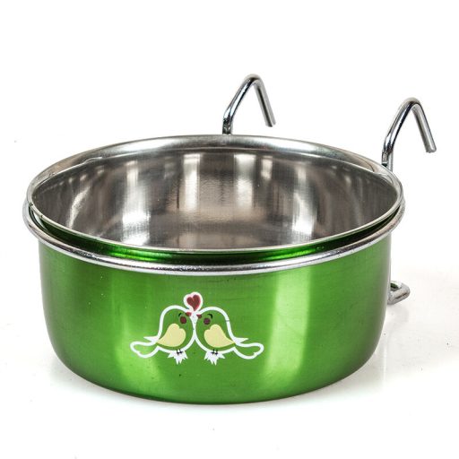 Happet - rágcsáló, madár etető - itató tálka fém 500ml