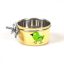 Happet - rágcsáló, madár etető - itató tálka fém - csavaros 300ml