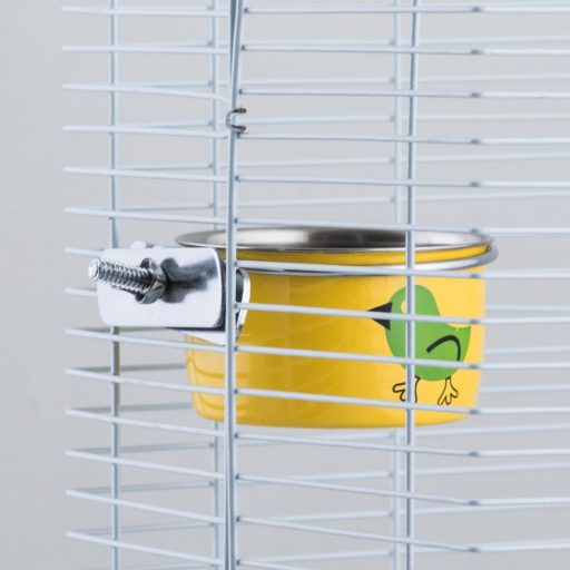 Happet - rágcsáló, madár etető - itató tálka fém - csavaros 800ml