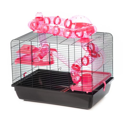 Inter-Zoo Galaxy + Terrace - Hörcsög ketrec bővített - 58x38x55cm