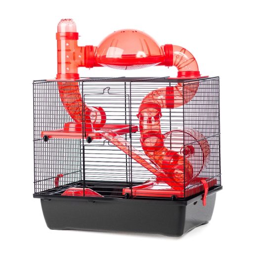 Inter-Zoo Rocky + Terrace - Hörcsög ketrec bővített - 42x29x55cm