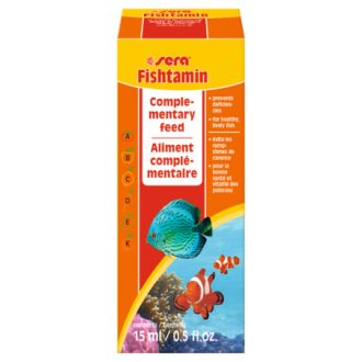   Sera Fishtamin akváriumi vitamin készítmény díszhalaknak - 15 ml