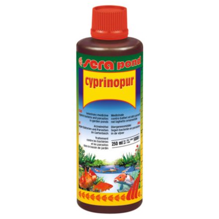 Sera Pond Cyprinopur gyógykészítmény kerti tavi halaknak - 250 ml