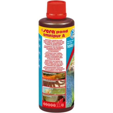 Sera Pond Omnipur A fertőtlenítő kerti tóba - 250 ml