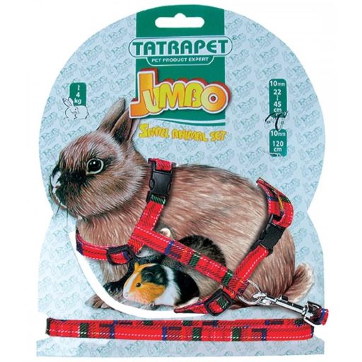 TatraPet - rágcsáló hám pórázzal - nyúlnak és tengerimalacnak