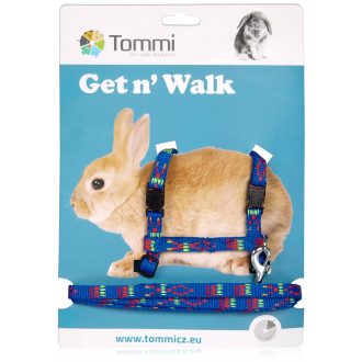 Tommi - rágcsáló hám pórázzal - nyulaknak