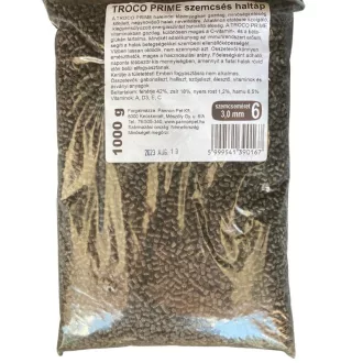 COPPENS - TROCO PRIME 1kg - szemcsés haltáp - 3mm