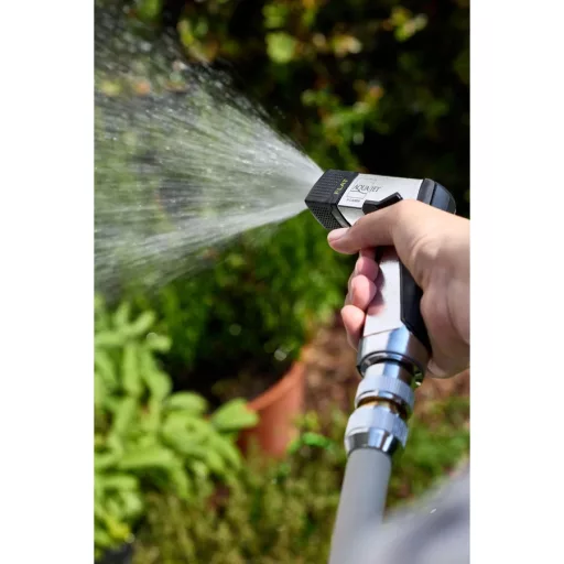 Colortap Aquajet krómozott locsolópisztoly - 4 szórási móddal