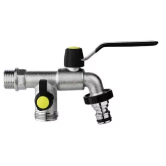   Colortap Kerti csap Aquajet - réz 1/2"-3/4" - kiegészítő aljzattal