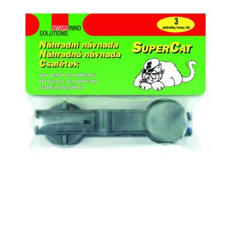 Csalétek Supercat műanyag patkányfogóhoz 6db/csomag