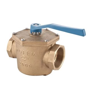 Fém golyóscsap fix 6/4"BB - Mofém