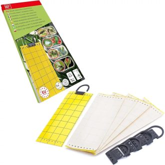   SWISSINNO Natural Control sárga ragasztós lap - repülő rovarok ellen - 5db/csomag