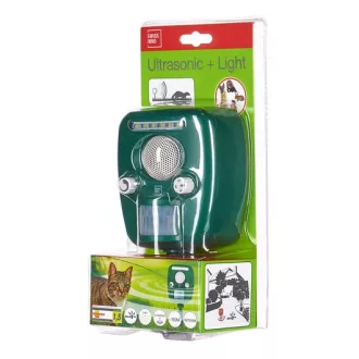   Swissinno Ultrahangos szolár, kutya-macska, nyest, nyúl riasztó PRO 150 m2 területre