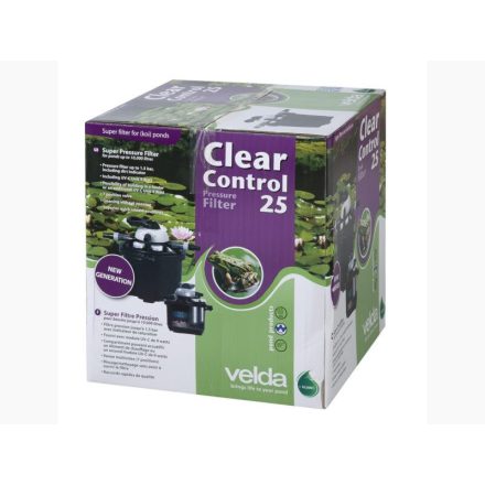 Velda ClearControl 25 nyomásszűrő + UVC 9W - 10m3