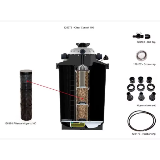 Velda ClearControl 100 nyomásszűrő - 60m3