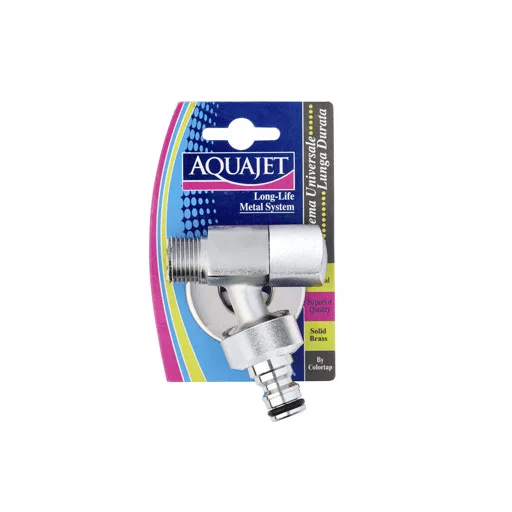 Colortap Kerti csap Aquajet - réz 1/2" - ezüst