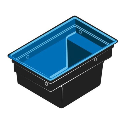 Ubbink tómeder - Quadra C1 520 liter - 118x78x70cm