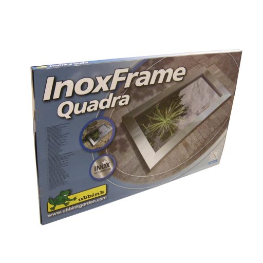 Ubbink Quadra C1 - C3 inox keret  - 120x82cm