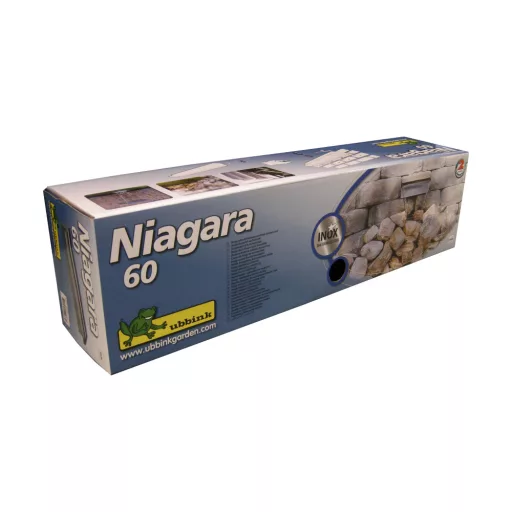 Ubbink vízeséselem - Niagara 60cm - rozsdamentes acél