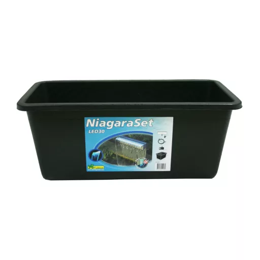 Ubbink vízeséselem szett - Niagara LED 30cm - rozsdamentes acél