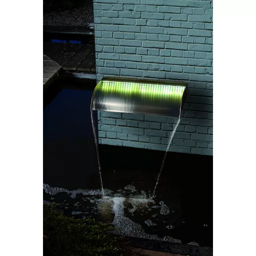Ubbink vízeséselem - Nevada LED 60cm - rozsdamentes acél