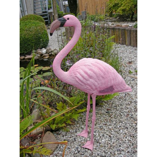 Ubbink Rózsaszín flamingó - 90cm élethű állatfigura