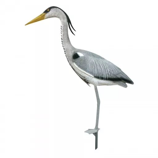 Ubbink Szürke gém - 87cm élethű állatfigura