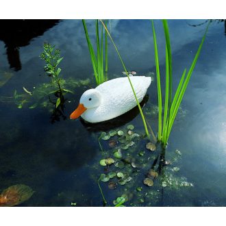 Ubbink Kacsa fehér úszó - 40 cm élethű állatfigura