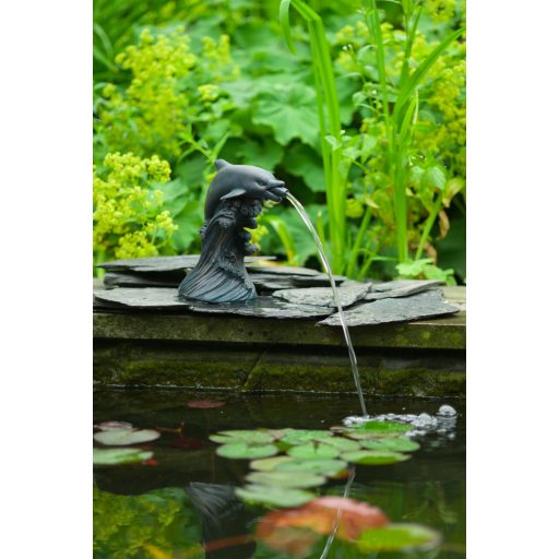 Ubbink Vízköpő delfin - élethű állatfigura