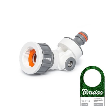 BRADAS White Line 1"-3/4" BM csapcsatlakozó állítható standard